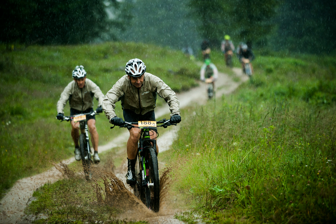 Ongetwijfeld dat een groot aantal deelnemers bij deze passage moet hebben gedacht: 'waar ben ik mee bezig'. Foto: Robert Niedring
